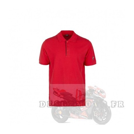 1 + 1 à moitié prix Polos Inn-Chang DUCATI manches courtes rouge/noir taille l