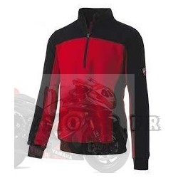 1 Sweat + le deuxième à moitié prix zippé 3/4 Inn-Podium DUCATI rouge/noir taille M