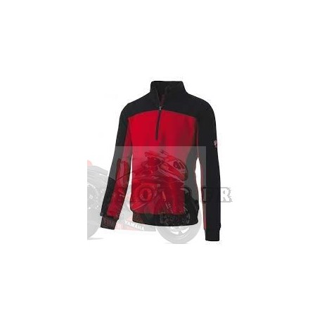 1 Sweat + le deuxième à moitié prix zippé 3/4 Inn-Podium DUCATI rouge/noir taille M